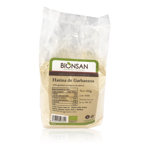 Harina de Garbanzos Bio (500 g) Bionsan