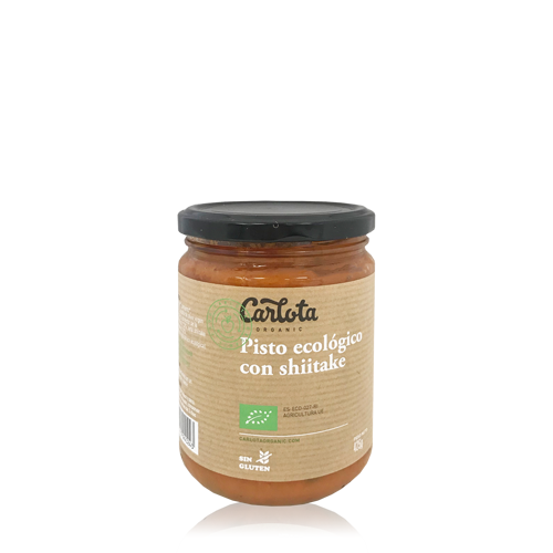 Pisto con Xiitake Bio (425 g) Carlota