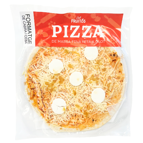 Pizza Queso Cabra y Cebolla Caramelizada 365g Cal Fruitós
