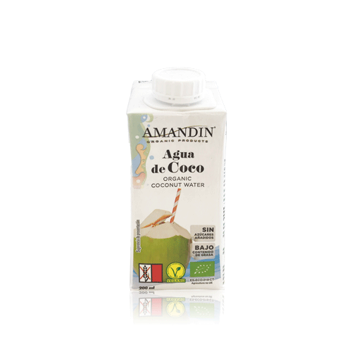 Agua de coco Bio (200 ml) Amandín