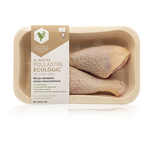 Cuartos traseros de Pollo ecológico Cococ