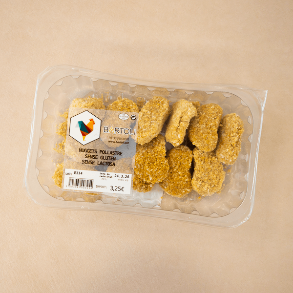 Nuggets de Pollo (12 ud) Bartolí