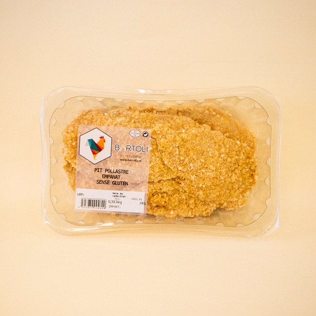 Pechuga de Pollo Empanada Bartolí