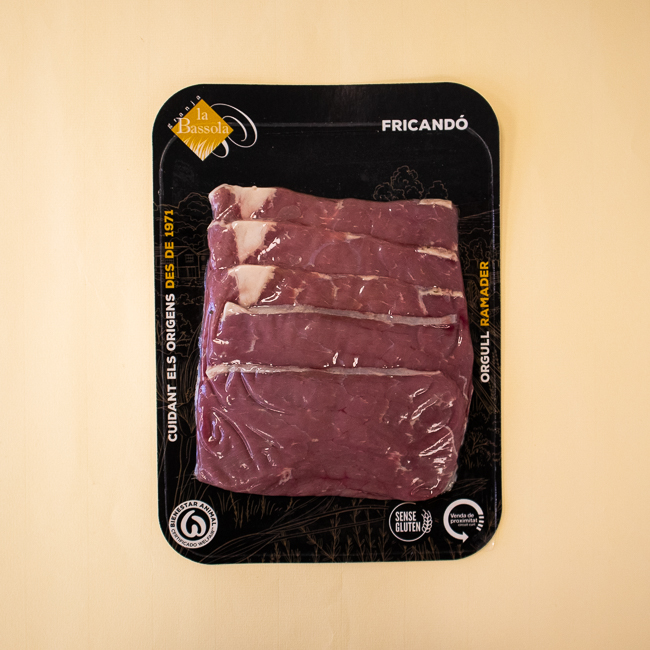 Fricandó de ternera La Bassola