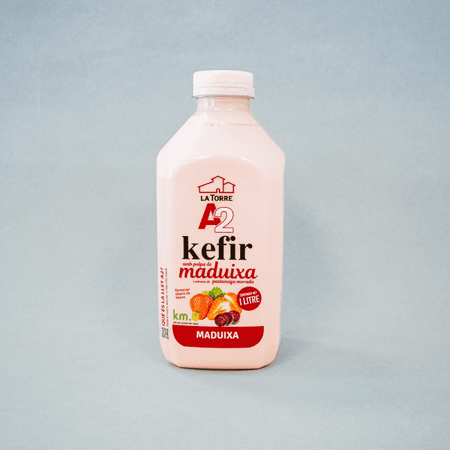 Kéfir de Fresa con leche A2 La Torre