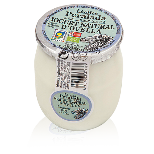 Yogur de Oveja Natural Bio (125 g) Peralada