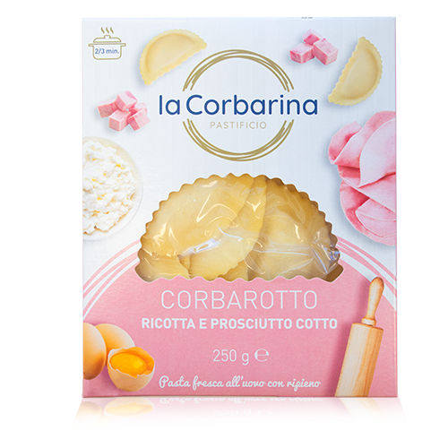 Corbarotto Ricotta Prosciutto (250 g) La Corbarina