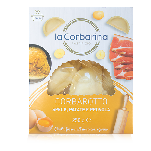 Corbarotto Speck, Patata y Provola (250 g) La Corbarina