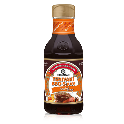 Salsa Teriyaki con Miel (250 ml) Kikkoman