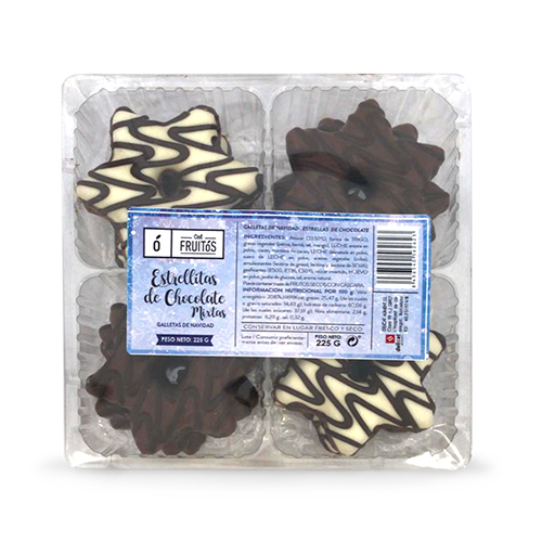 Galletas de Estrellas de Chocolate (225 g) Cal Fruitós