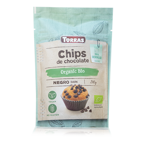 Chocolate Negro Chips Bio (200 g) Torras