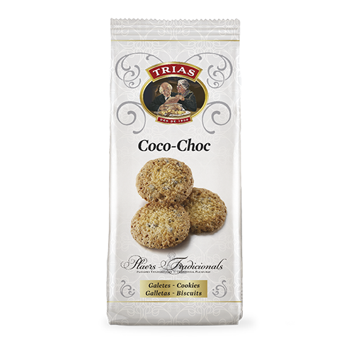 Galletas Coco Xoc Bolsa (150 g) Trias