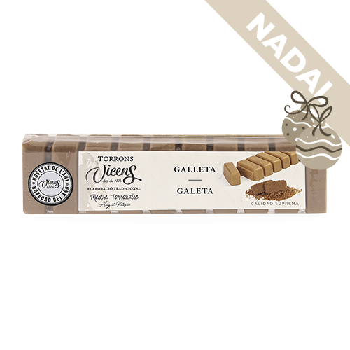 Turrón Galleta (300 g) Vicens