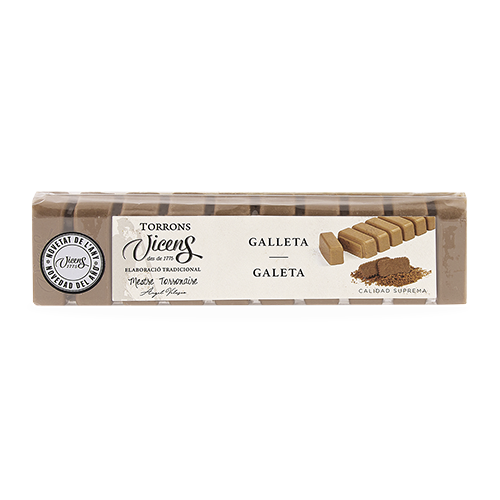 Turrón Galleta (300 g) Vicens