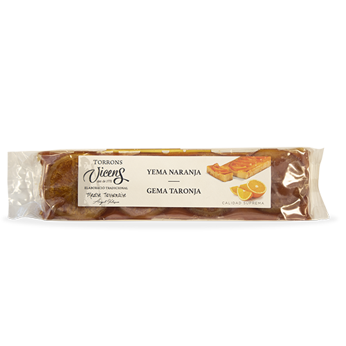 Turrón Yema Naranja (300 g) Vicens