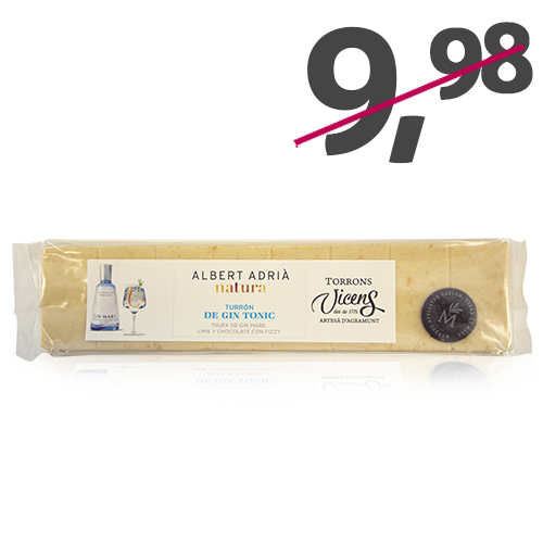 Turrón Gintonic Albert Adrià (300 g) Vicens