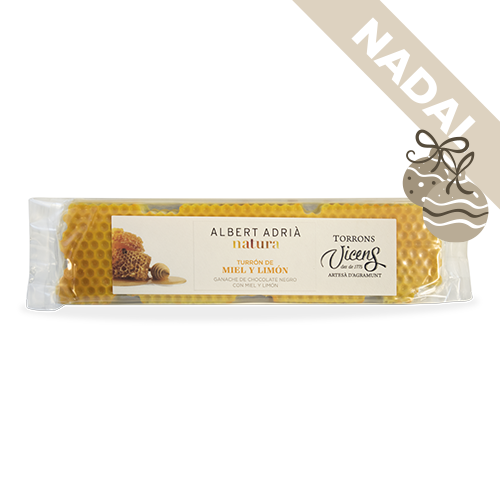 Turrón Miel y Limón Albert Adrià (300 g) Vicens