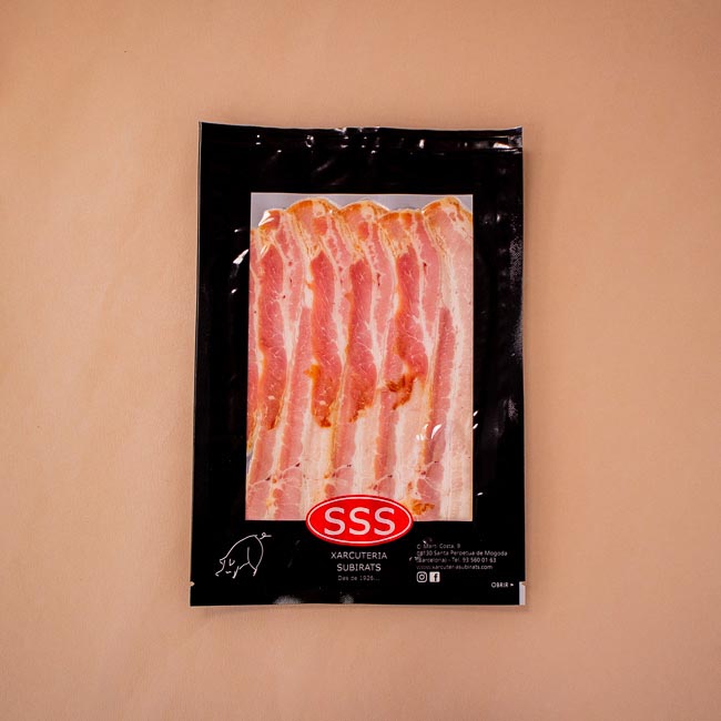Bacon Ahumado 100gr Subirats