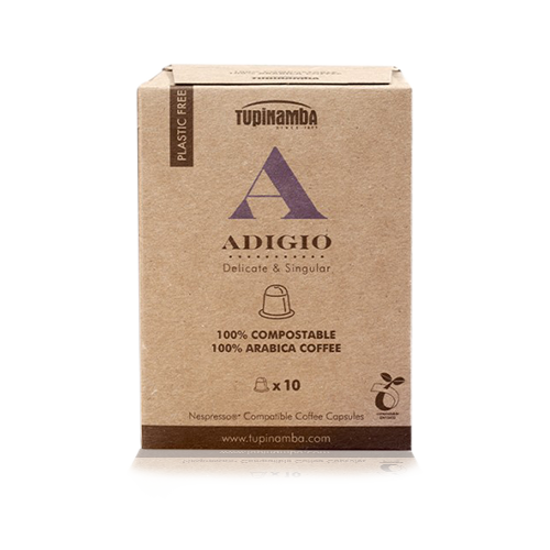 Café Adigio Cápsula Compostable (10 u) Tupinamba