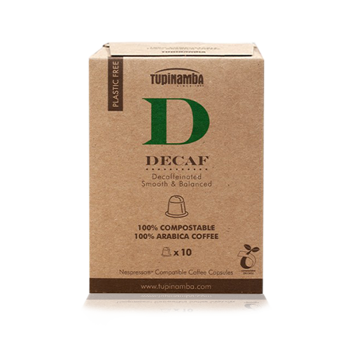 Café Decaf Cápsula Compostable (10 u) Tupinamba