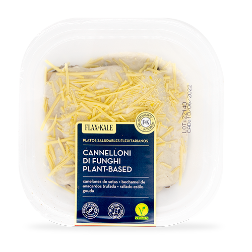 Cannelloni de Setas Vegano 275g Flax&Kale