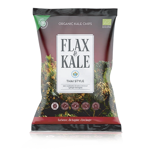 Xips Kale Thai Bio (80 g) Flax & Kale