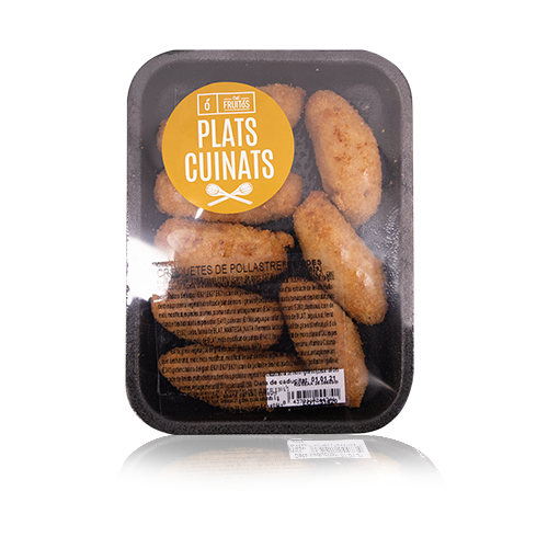 Croquetas Fritas Pollo (8u) Cal Fruitós