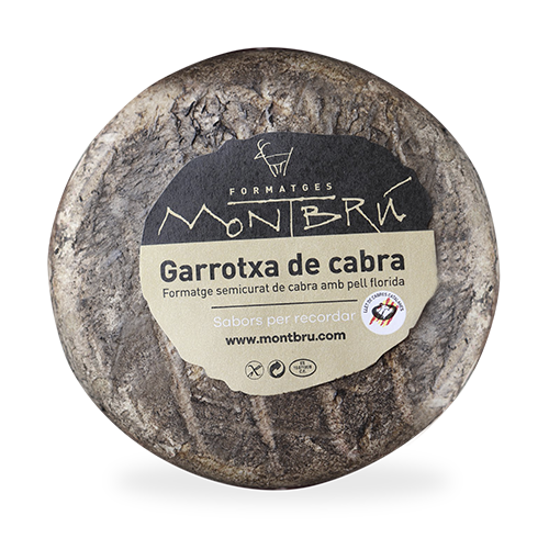 Queso de Cabra Semicurado Garrotxa (1,7 kg) Montbru UNIDAD