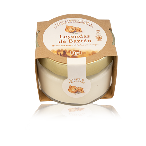 Crema de Queso de Cabra con Cebolla Caramelizada (100 g) Leyendas del Baztán