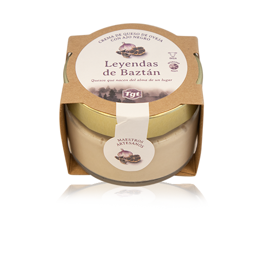 Crema de Queso de Oveja con Ajo Negro (100 g) Leyendas del Baztán