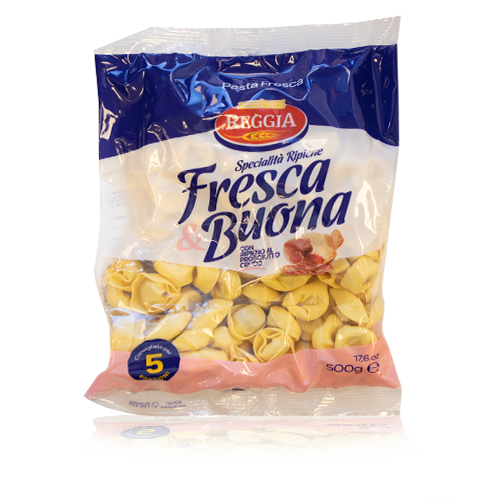 Pasta Fresca Tortellini al Prosciutto (500 g) Buona Reggia