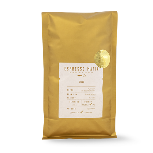 Café en Grano Brasil (1 kg) Espresso Mafia - Cal Fruitós