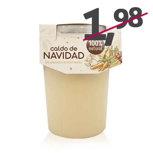 Caldo de Navidad Fresco (500 ml)