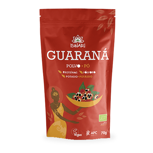 Guaraná en Polvo Bio (70 g) Iswari