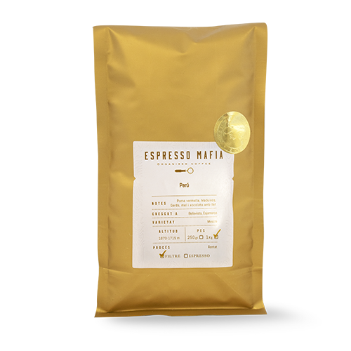 Café en Grano Perú (1 kg) Espresso Mafia - Cal Fruitós