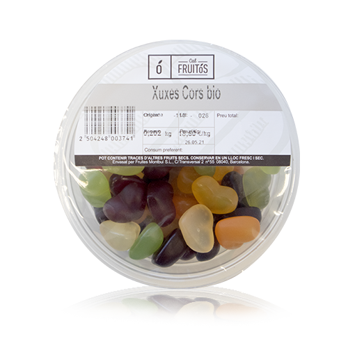 Chuches Corazones 100% Vegetales Bandeja (200 g)