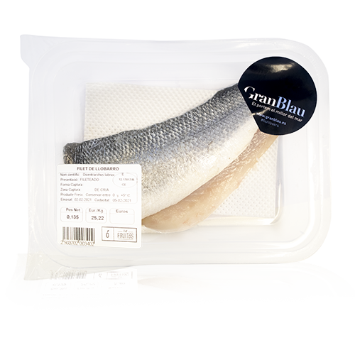 Filete de Lubina (135 g) Gran Blau