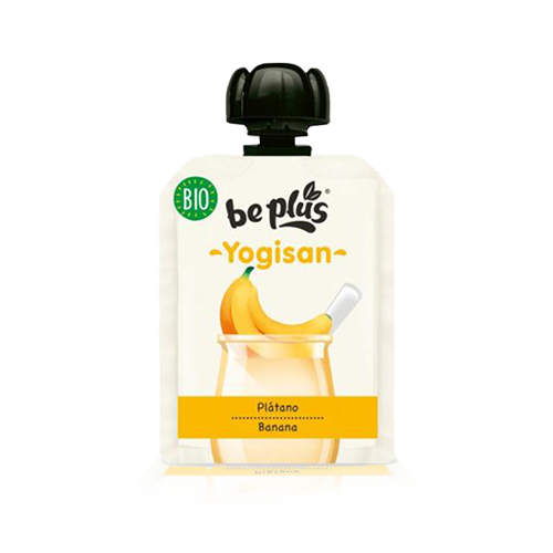 Postre BePlus Plátano Bio (90 g) Yogisan