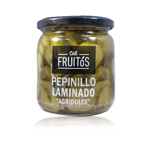 Pepinillos Laminados Agridulces (360 g) Cal Fruitós