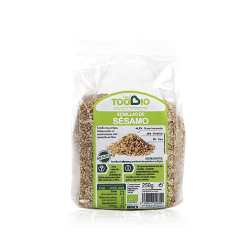 Sésamo Natural 250g Toobio