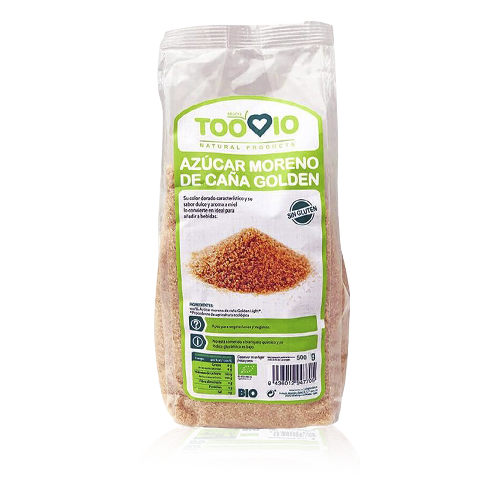 Azúcar de Caña Golden Bio 500g Toobio