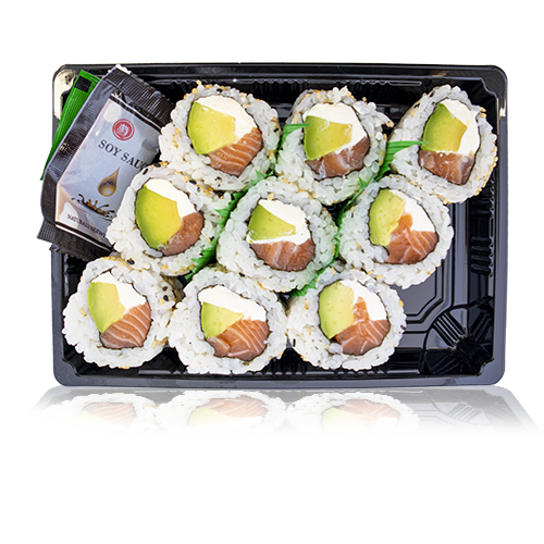 Sushi California de Salmón, Aguacate y Philadelphia 9u EH