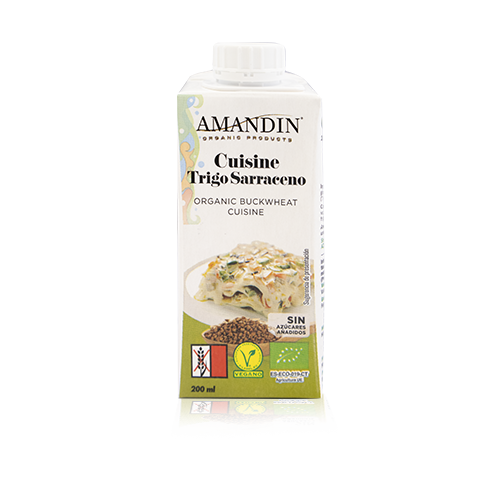 Cuisine de Trigo Sarraceno Bio 200ml Amandin