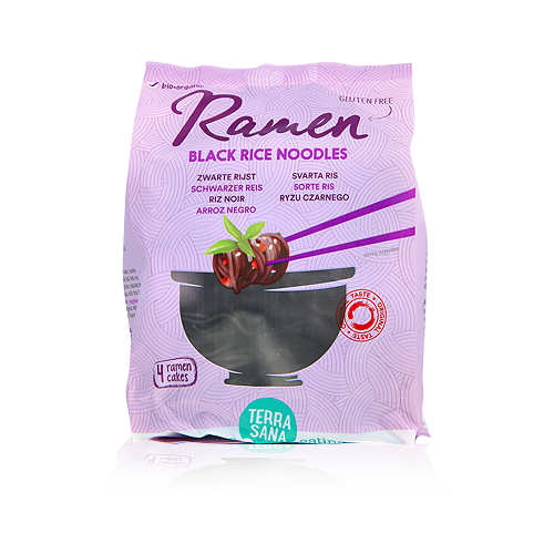 Noodles para Ramen Arroz Negro Bio 280g Terrasana