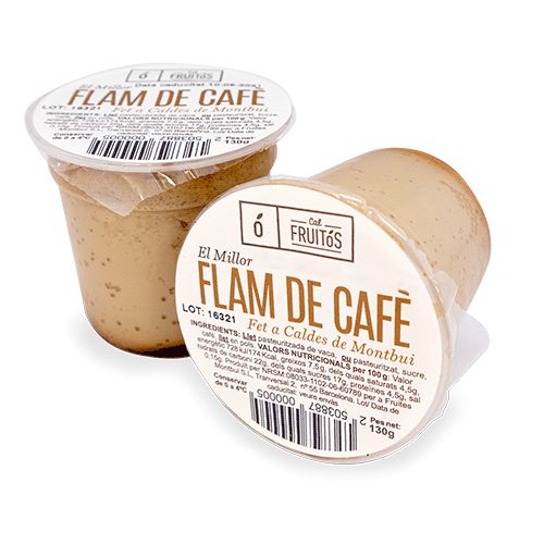 Flan de Café Pack 2u x 130g Cal Fruitós