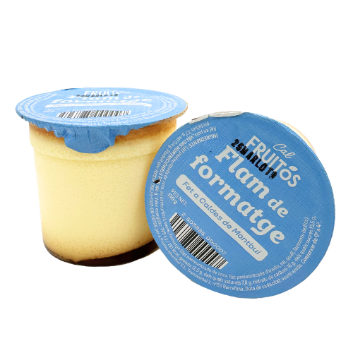 Flan de Queso Pack 2u x 130g Cal Fruitós