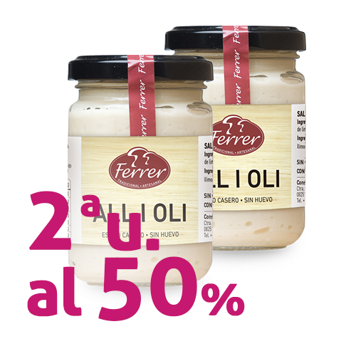 Pack 2u. Salsa All i oli (140g) Ferrer