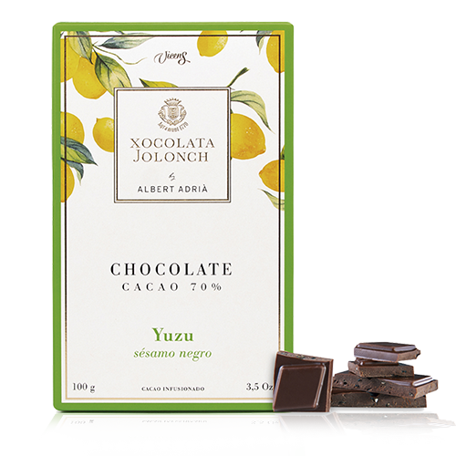 Chocolate Yuzu y Sésamo 70% 100g Jolonch-Vicens Albert Adrià