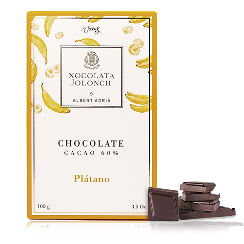 Chocolate Plátano 60% 100g Jolonch-Vicens Albert Adrià