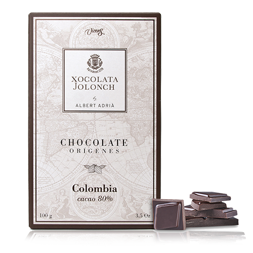 Chocolate Colombia 80% 100g Jolonch-Vicens Albert Adrià